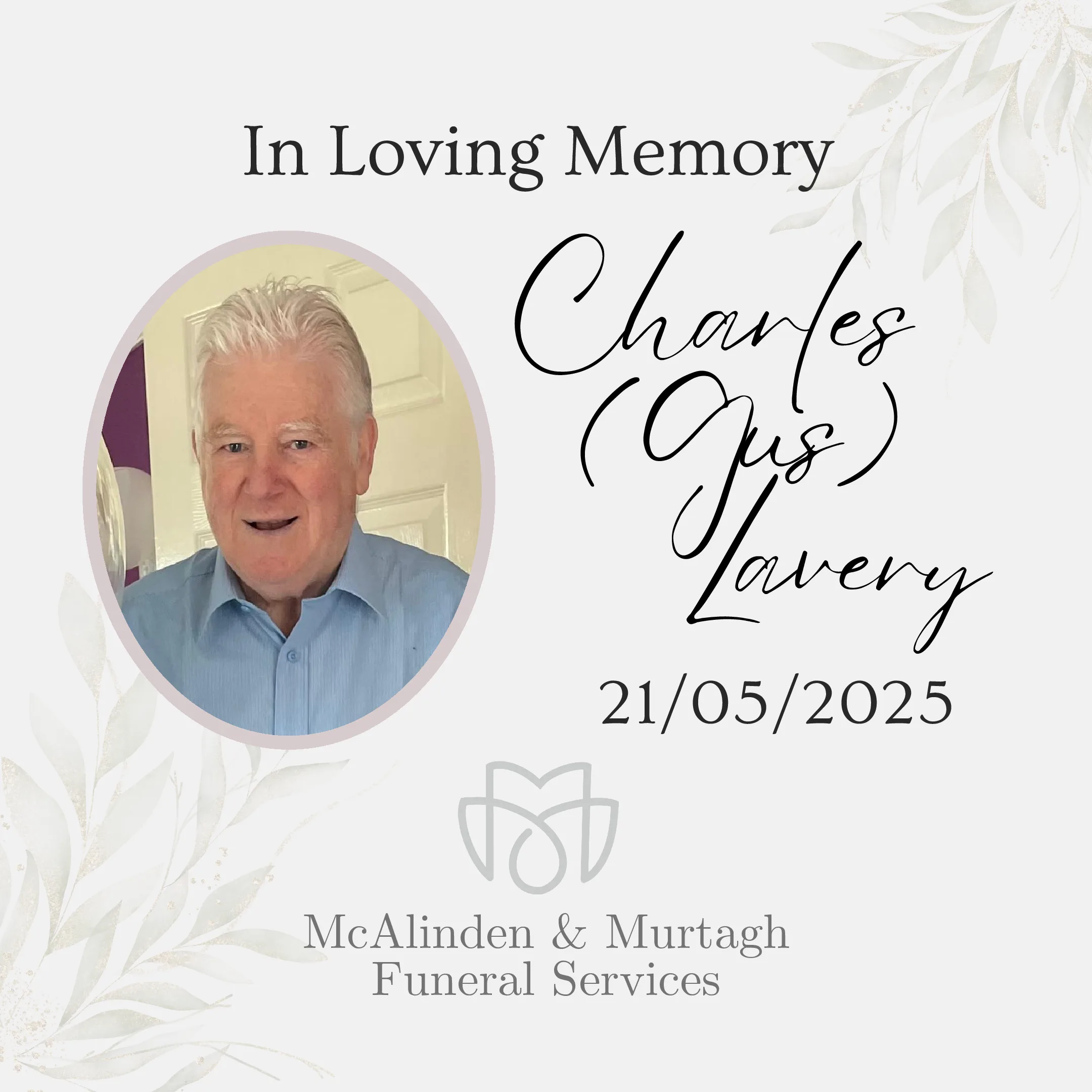Charles Lavery website